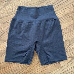 NWOT P’tula Biker Shorts. Size Medium. Blue